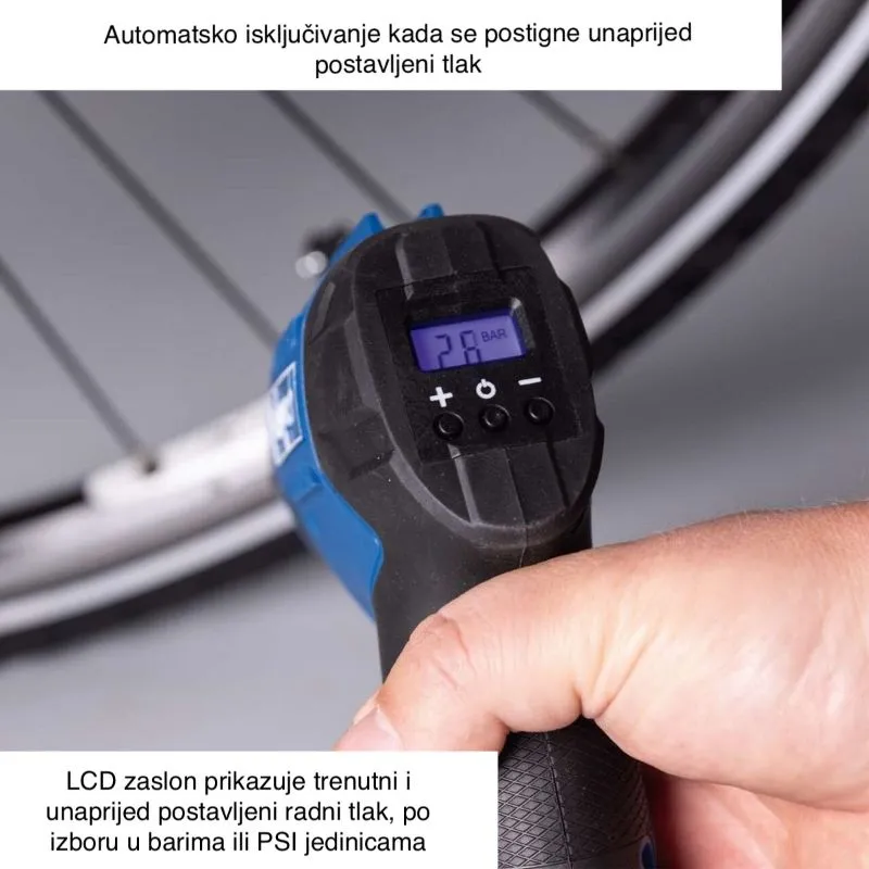 akumulatorski kompresor c-ac20-x, 7 bar, 10 l/min - slika 8