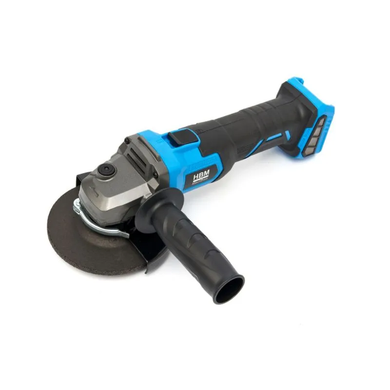Aku kutna brusilica bez četkica od 20 V 125 mm s 2 Li-Ion baterije 4,0 - Prelog