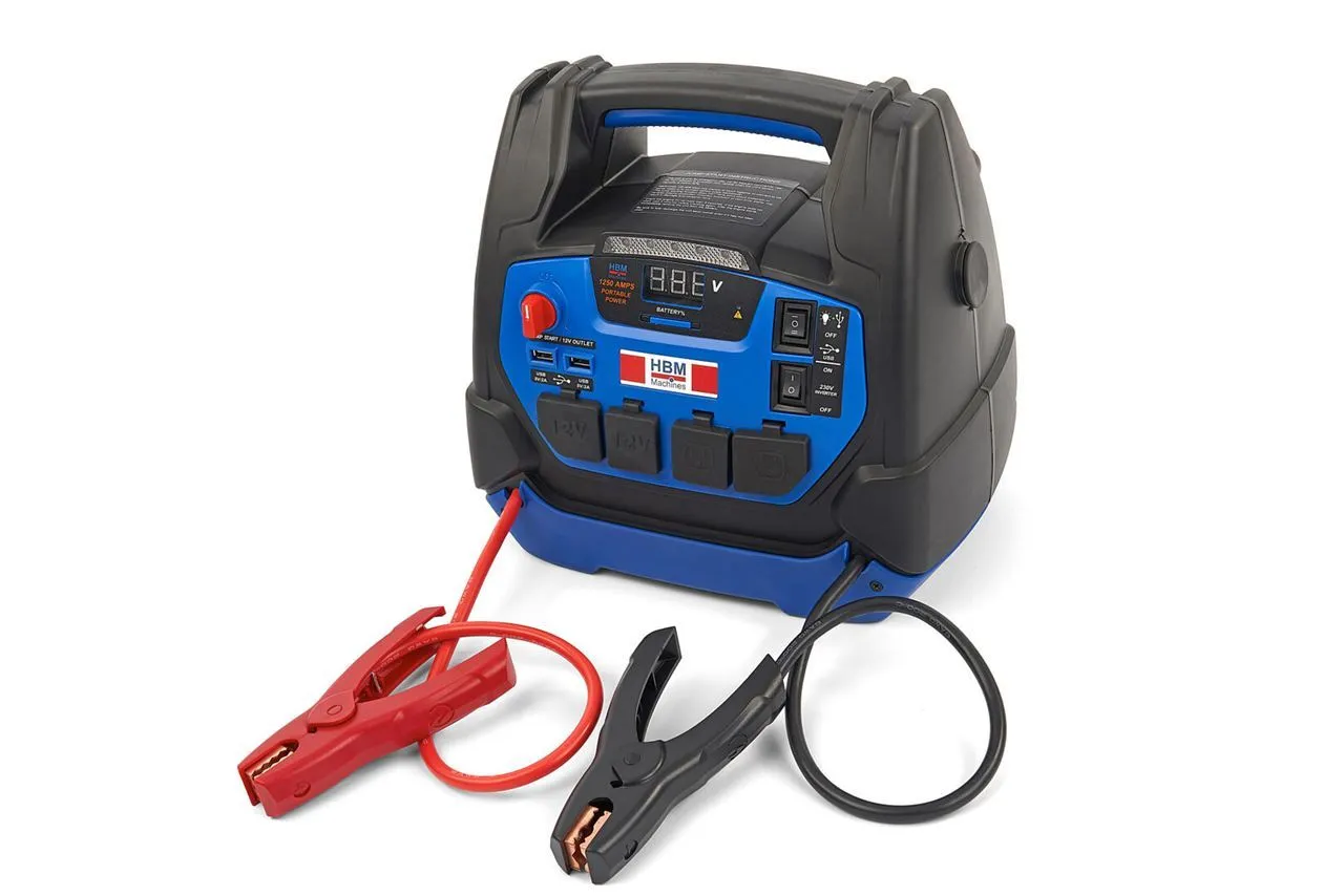 profesionalni starter akumulatora, jumpstarter, 230 v, 12 v, 22 ah - slika 5