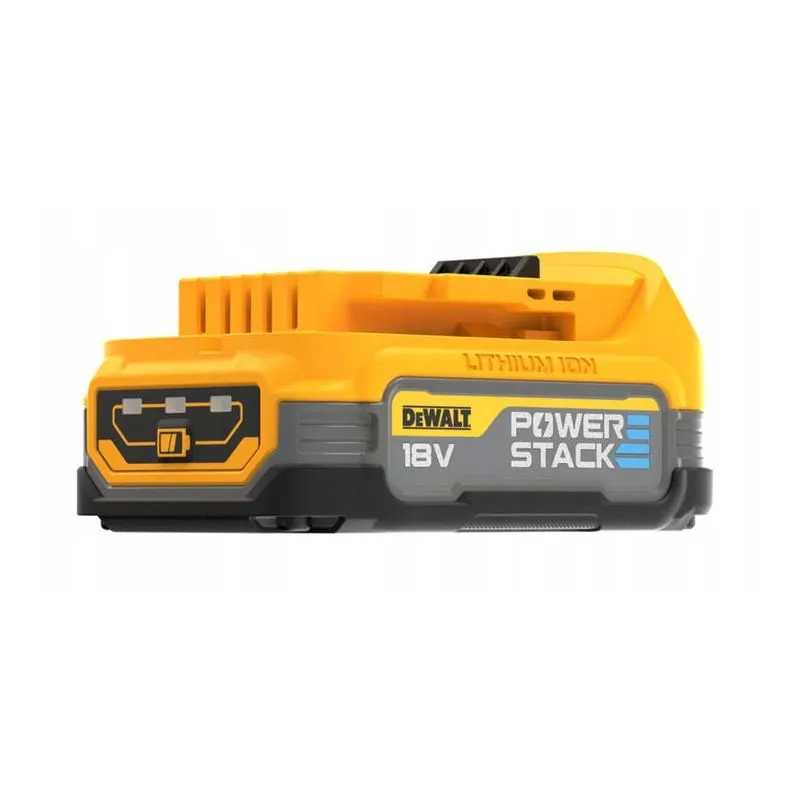dewalt baterija za alate powerstack 18v 1.7ah - slika 2