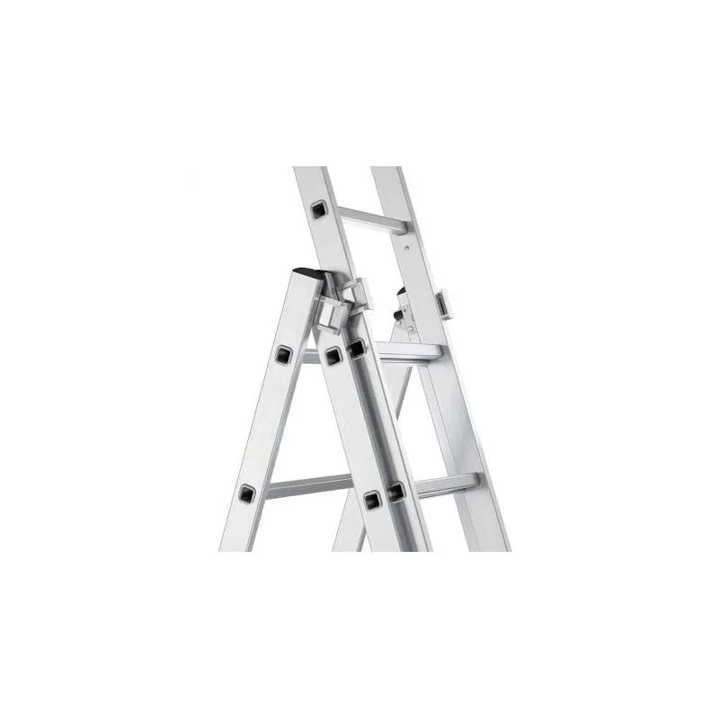 trodijelne aluminijske ljestve 3×6, dužina 3 m - slika 2