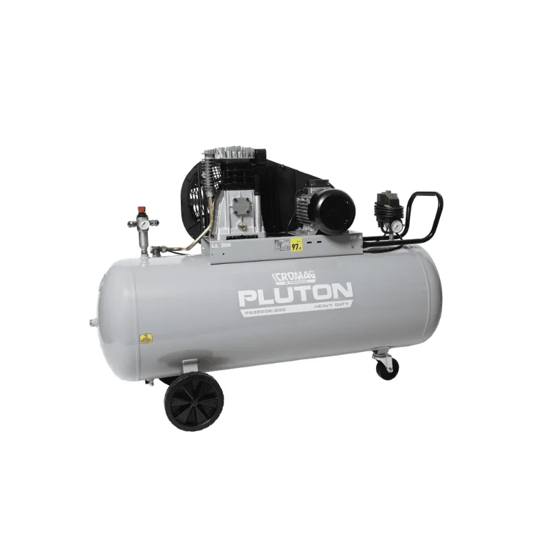 klipni kompresor 200 l, 2.2 kw, 400v - slika 2