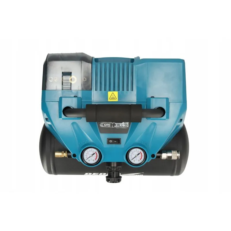 akumulatorski kompresor 6l, 2 x 18v - slika 5