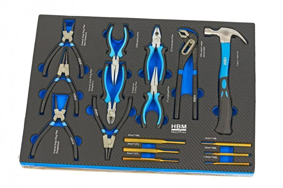 plavi set od 262 komada premium alata, 7 uložaka - slika 11