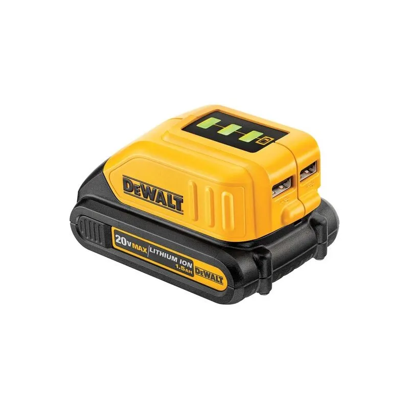 usb punjač i adapter za xr baterije dewalt - slika 2