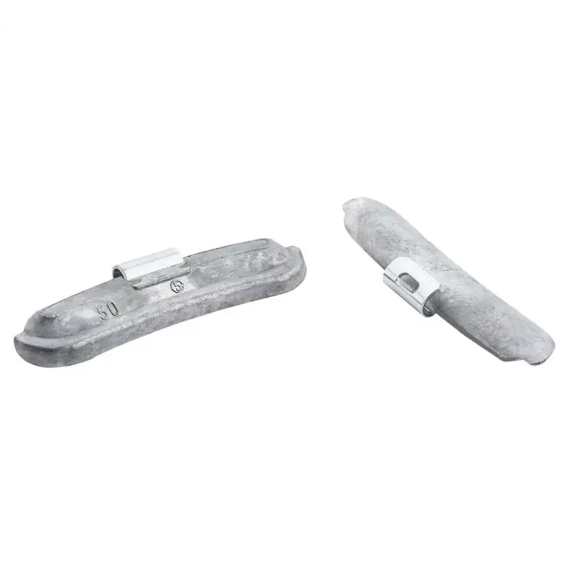 clip-on utezi za čelične felge, 50g, 50 kom, olovo-pb - slika 2