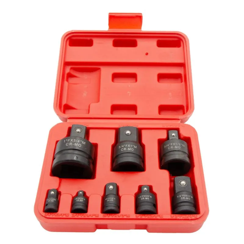set udarnih adaptera, cr-mo, 8 komada, 1" - 3/8" - slika 2
