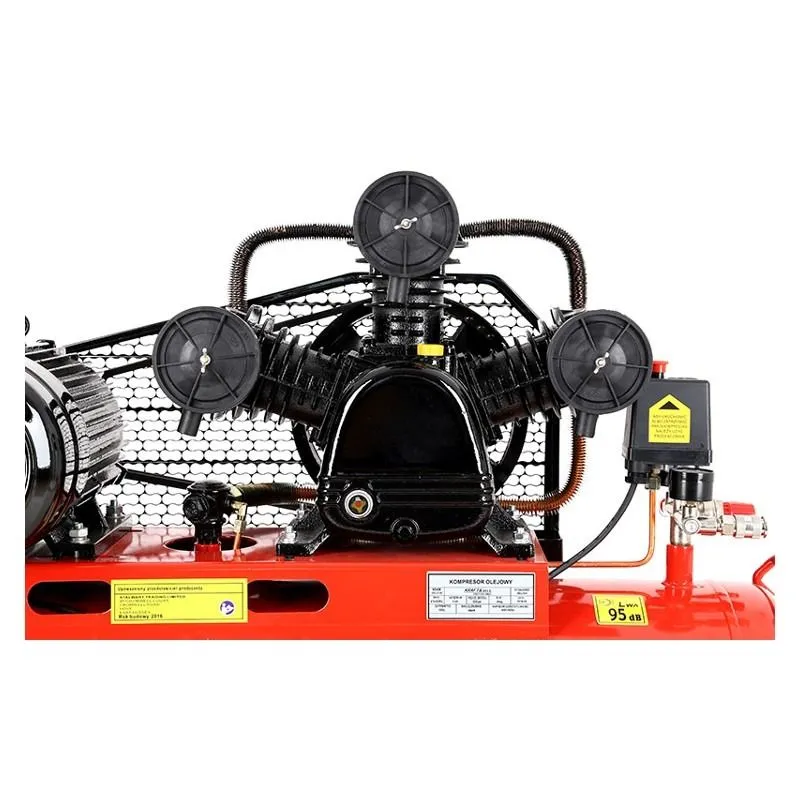 klipni kompresor 200l, 3 klipa, 400v - slika 6