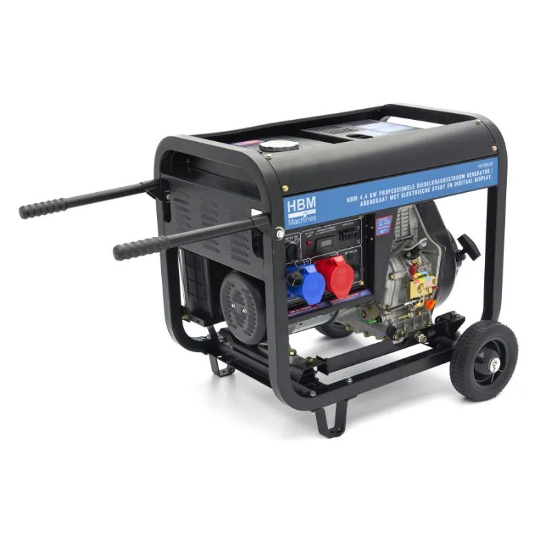 generator električne snage od 4400 w s dizelskim motorom - slika 8