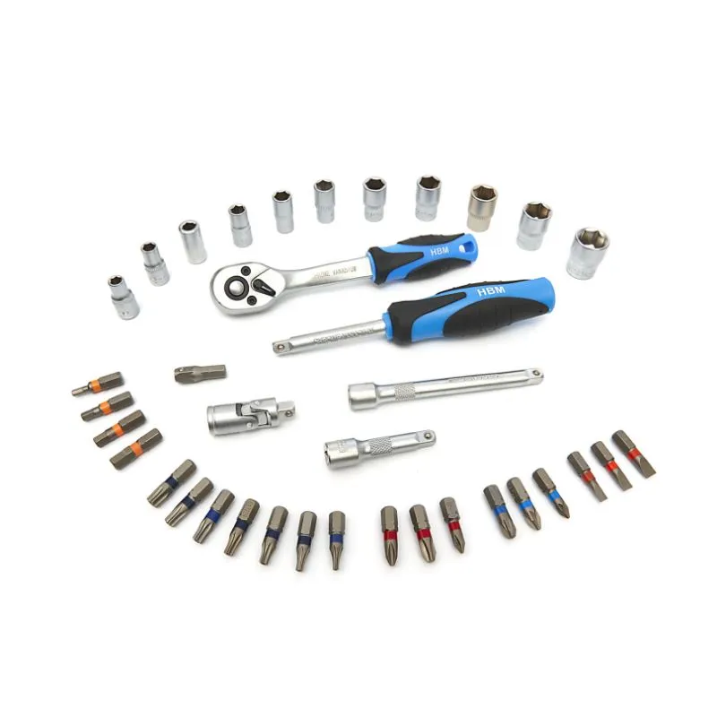 Set nasadnih ključeva 1/4", 37 komada - Prelog