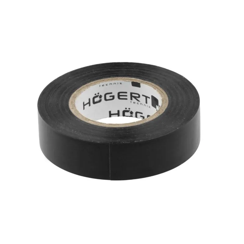 Izolacijska traka PVC 0,13 mm x 19 mm x 20 m, crna - Prelog