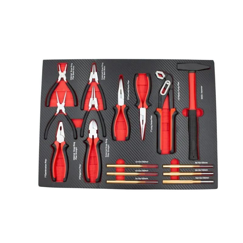 crveni set od 236 komada premium alata, 6 uložaka - slika 7