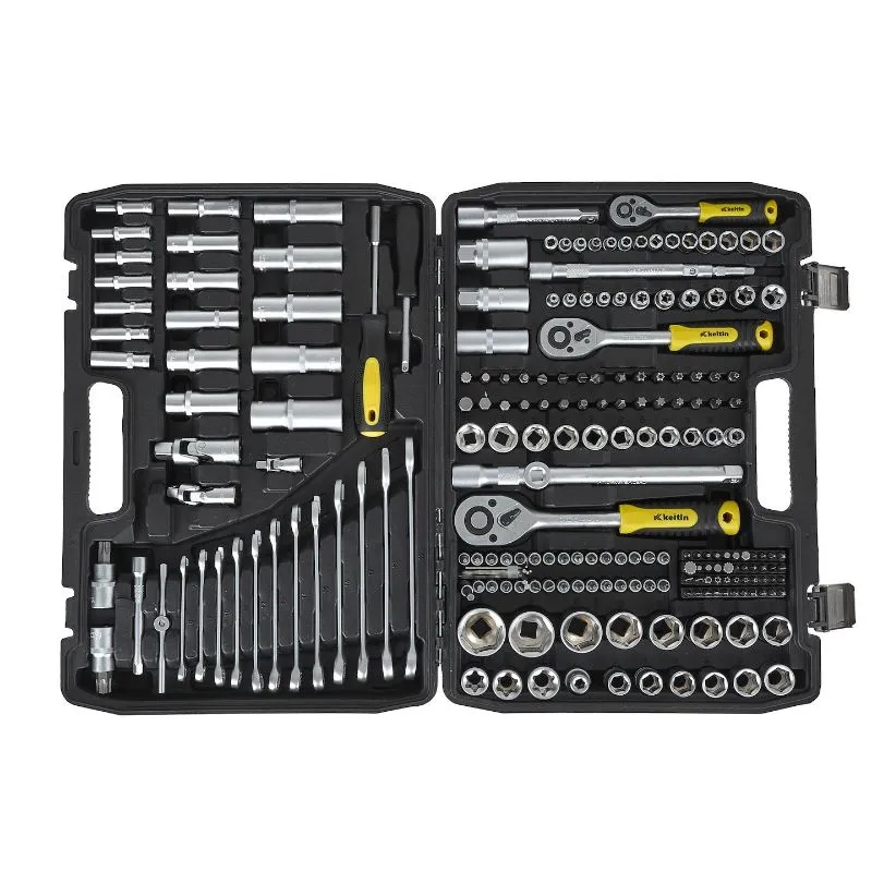 set nasadnih ključeva 1/4", 3/8", 108 komada - slika 4