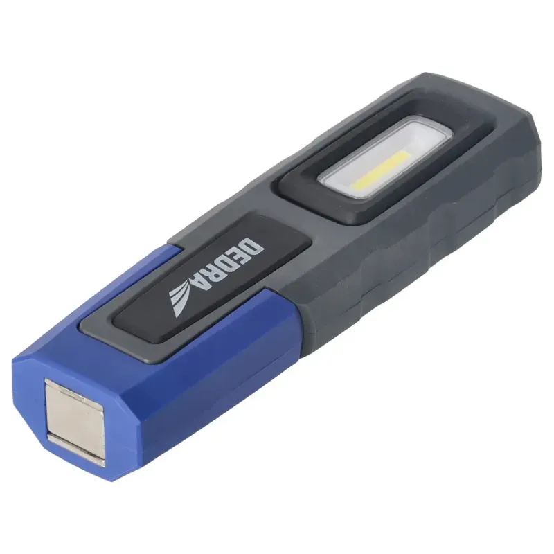 svjetiljka cob led + smd led + uv, 400lm, kuka, magnet - slika 2