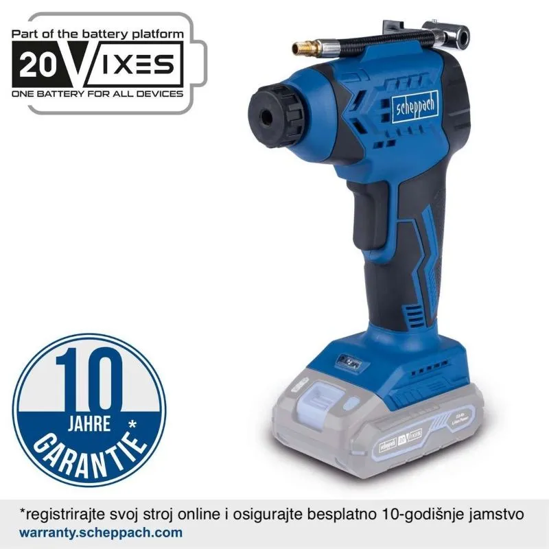 akumulatorski kompresor c-ac20-x, 7 bar, 10 l/min - slika 2