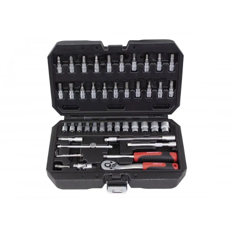 nasadni ključevi set 1/4" , 46 komada - slika 1
