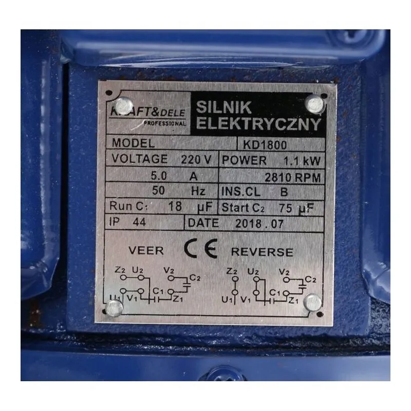 elektromotor 220v, 28100 rpm, 1,1kw - slika 3