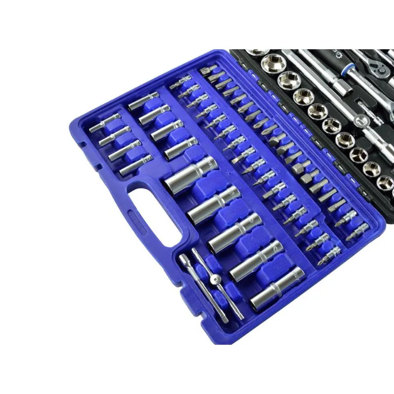 set nasadnih ključeva 108 komada, 1/4" i 1/2" - slika 7