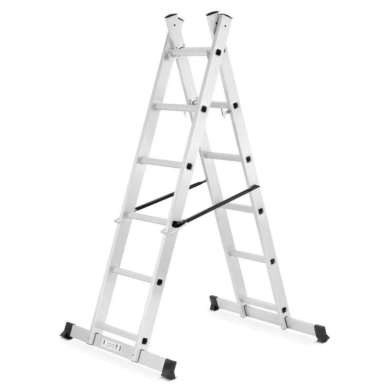 aluminijska skela - ljestve 2x6 gazišta - slika 5