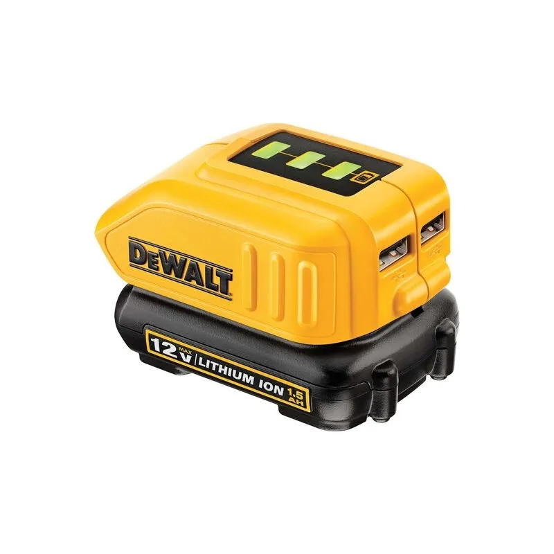 usb punjač i adapter za xr baterije dewalt - slika 3