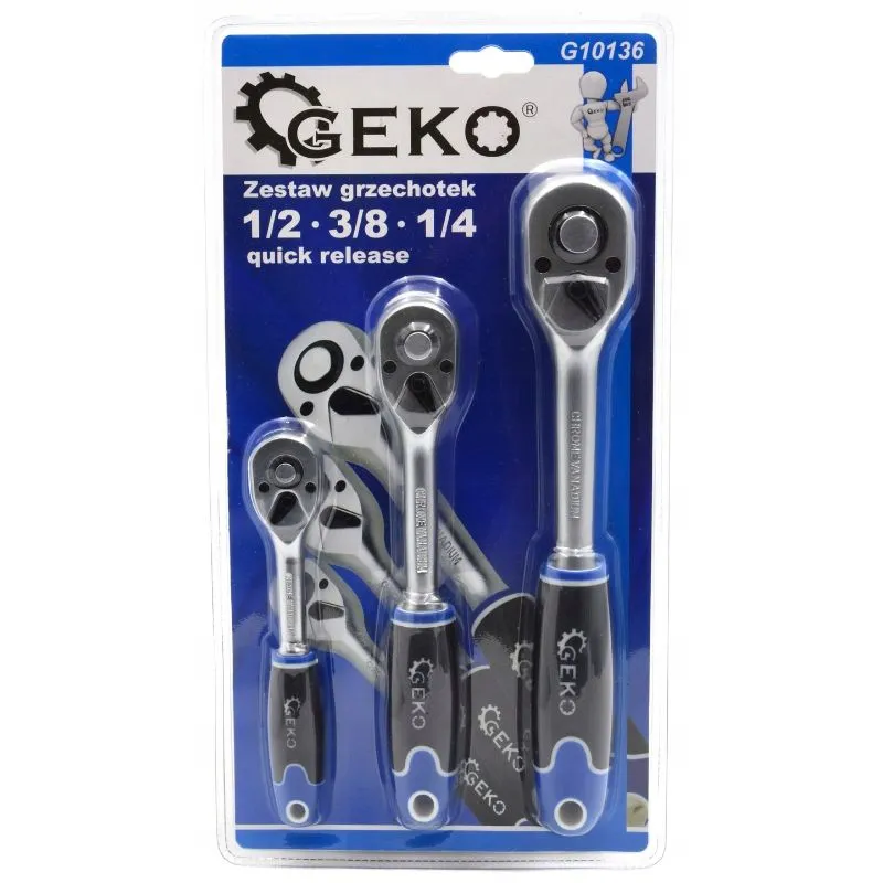 set račna 1/2" 3/8" 1/4" - slika 2