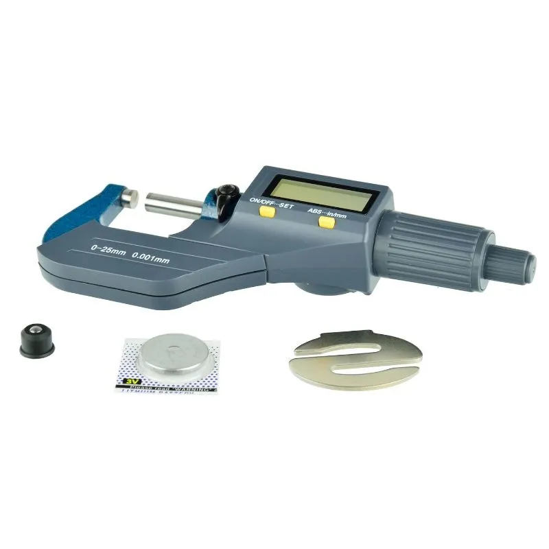 elektronički mikrometar s lcd-om 0-25 mm 0,001 mm - slika 1
