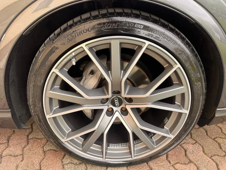 **audi q7 50 tdi s-line, 286 ks, pano, matrix, alu 22”, reg 1g** - slika 25