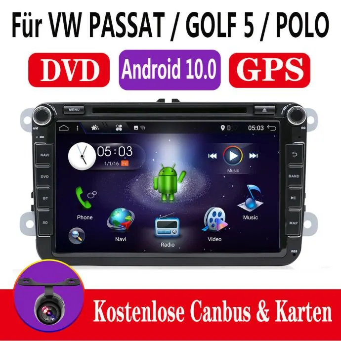 vw tiguan škoda fabia original android 10 multimedija parking kamera - slika 8