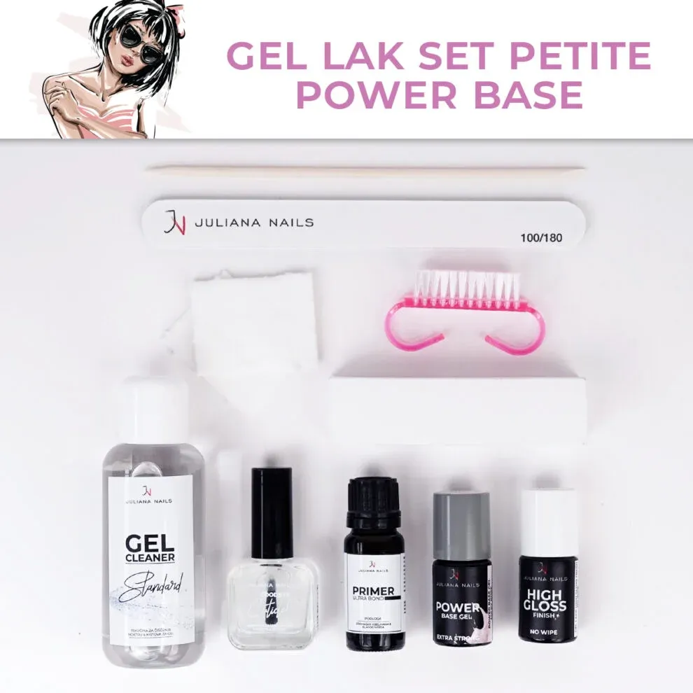 BIAB Nails – Power Base DIY Set - s lampom - Zagreb