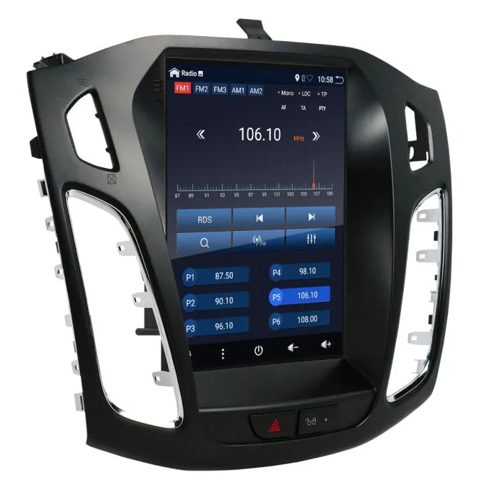 ford focus 2012 - 2017 tesla style original android gps wifi - slika 14