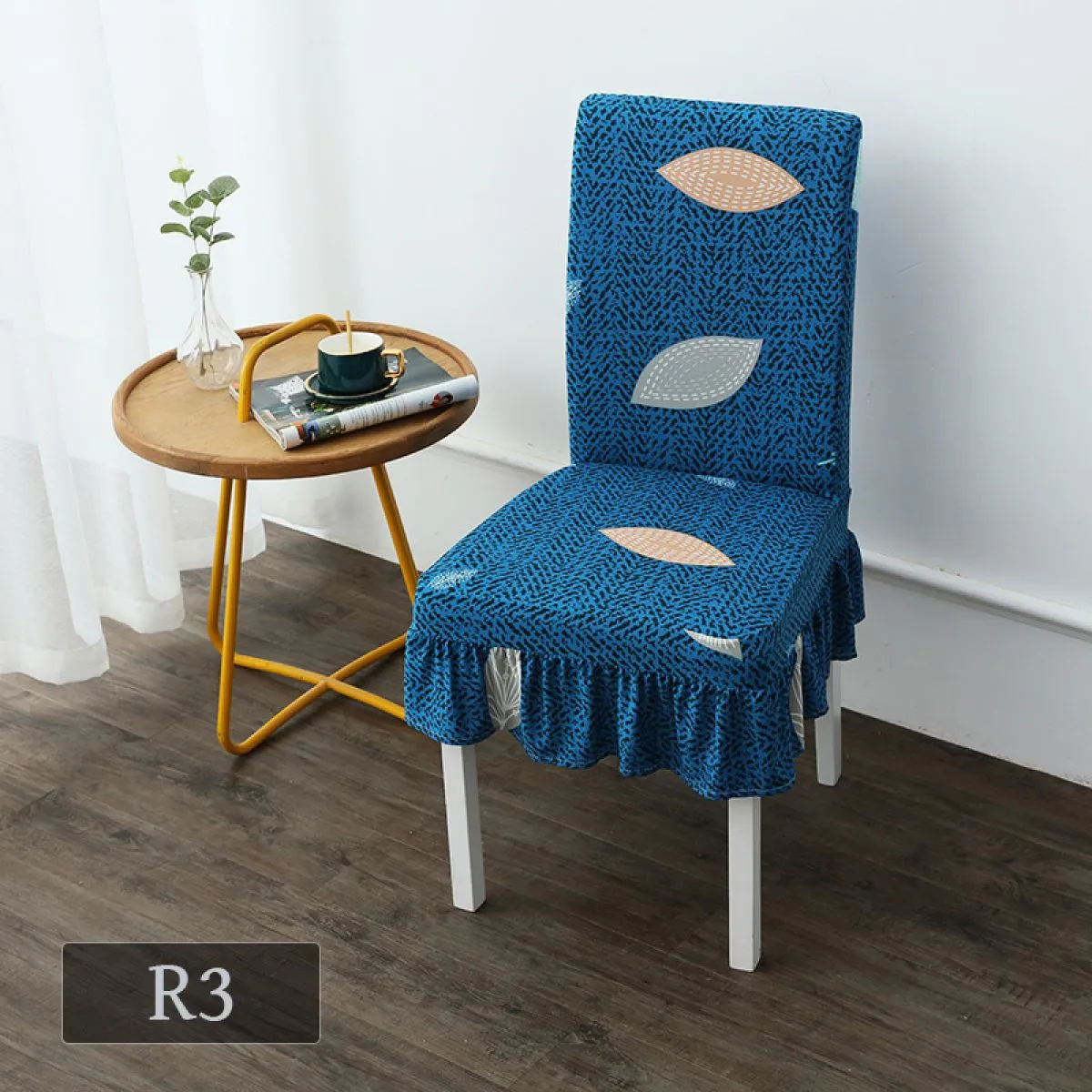 retro style - navlake za stolice s volanima - slika 4