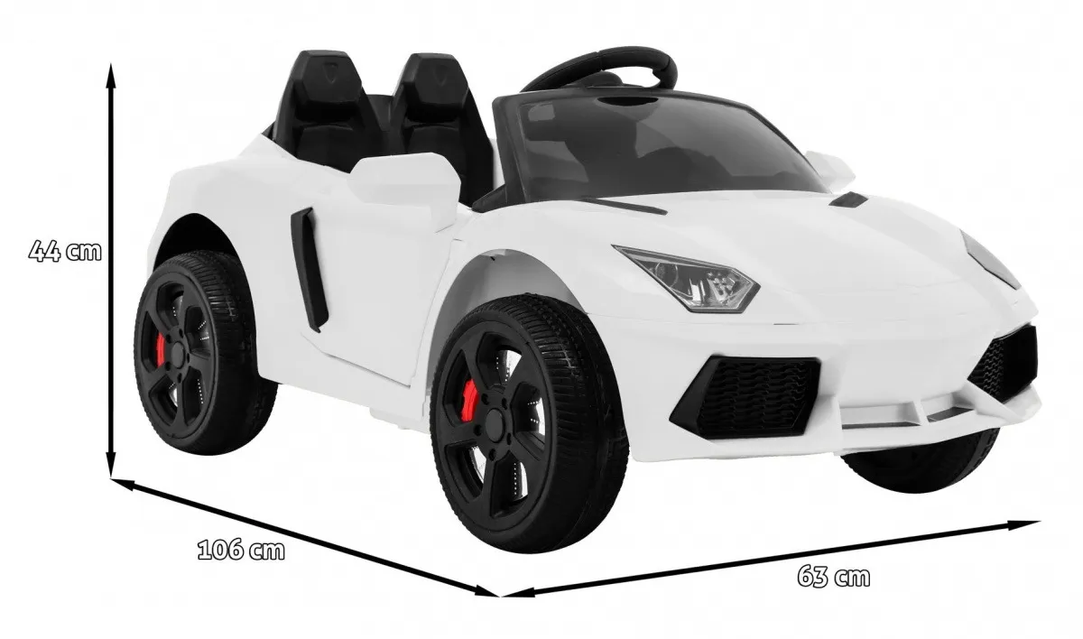 auto na akumulator future - bijeli - slika 2