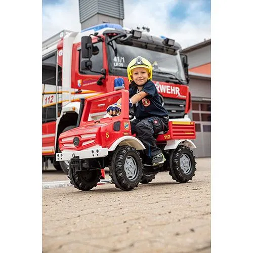 rolly toys vatrogasni kamion na pedale unimog nova verzija 2020 - slika 11