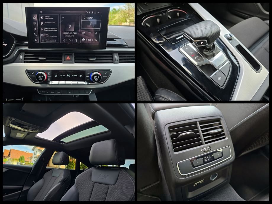 audi a5 sportback 35 tfsi s-line, pano, virtual, matrix, ambi, reg. - slika 17