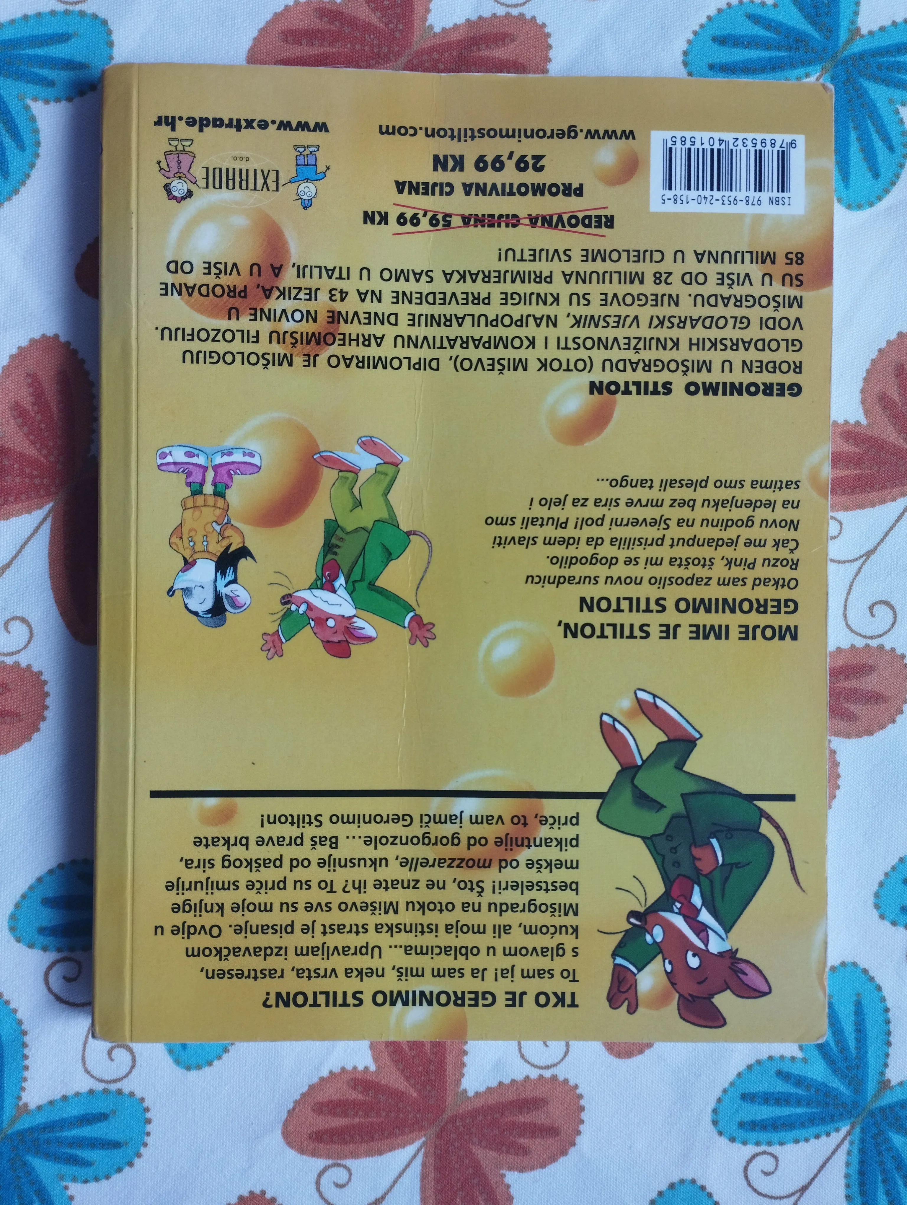 geronimo stilton - 1. moje ime je stilton, geronimo stilton (a) - slika 3