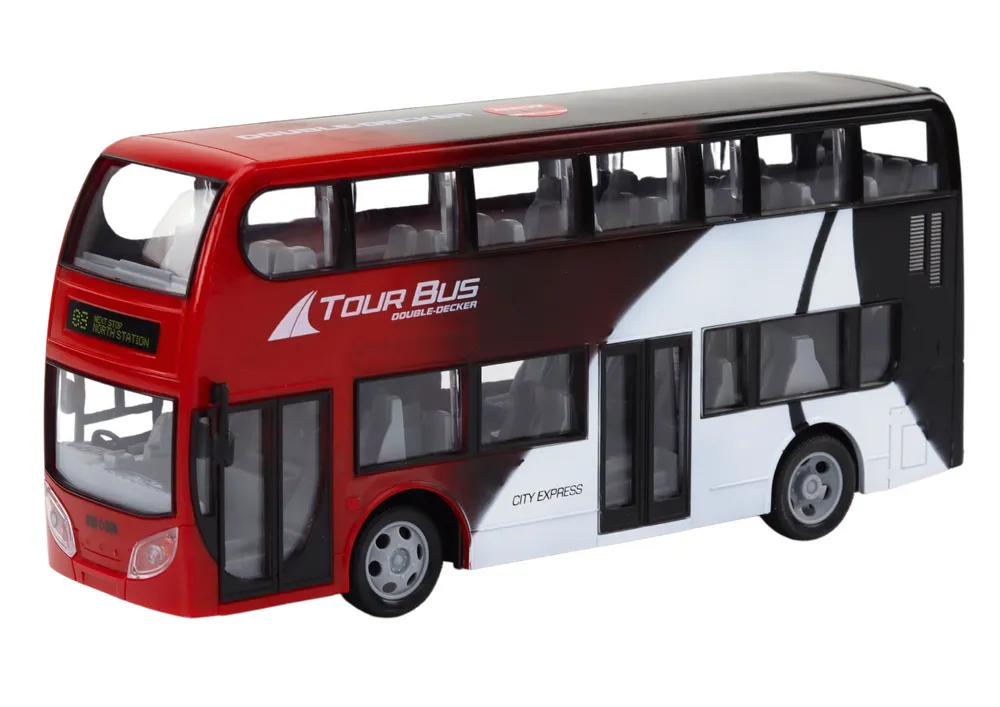 double decker bus remote controlled rc lights - slika 2