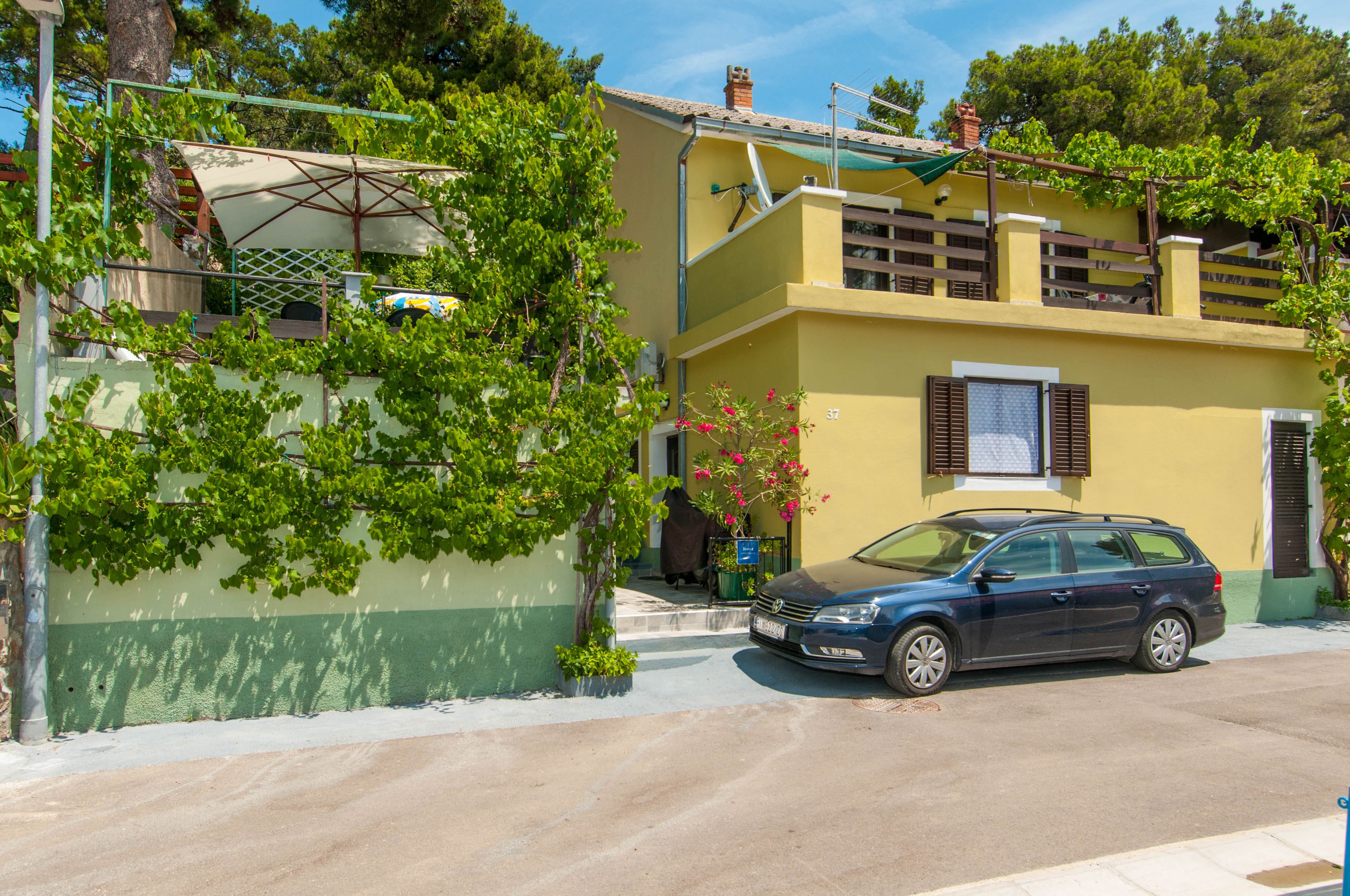 prostrani apartman s pogledom na more, mali lošinj, predjel poljana - slika 10