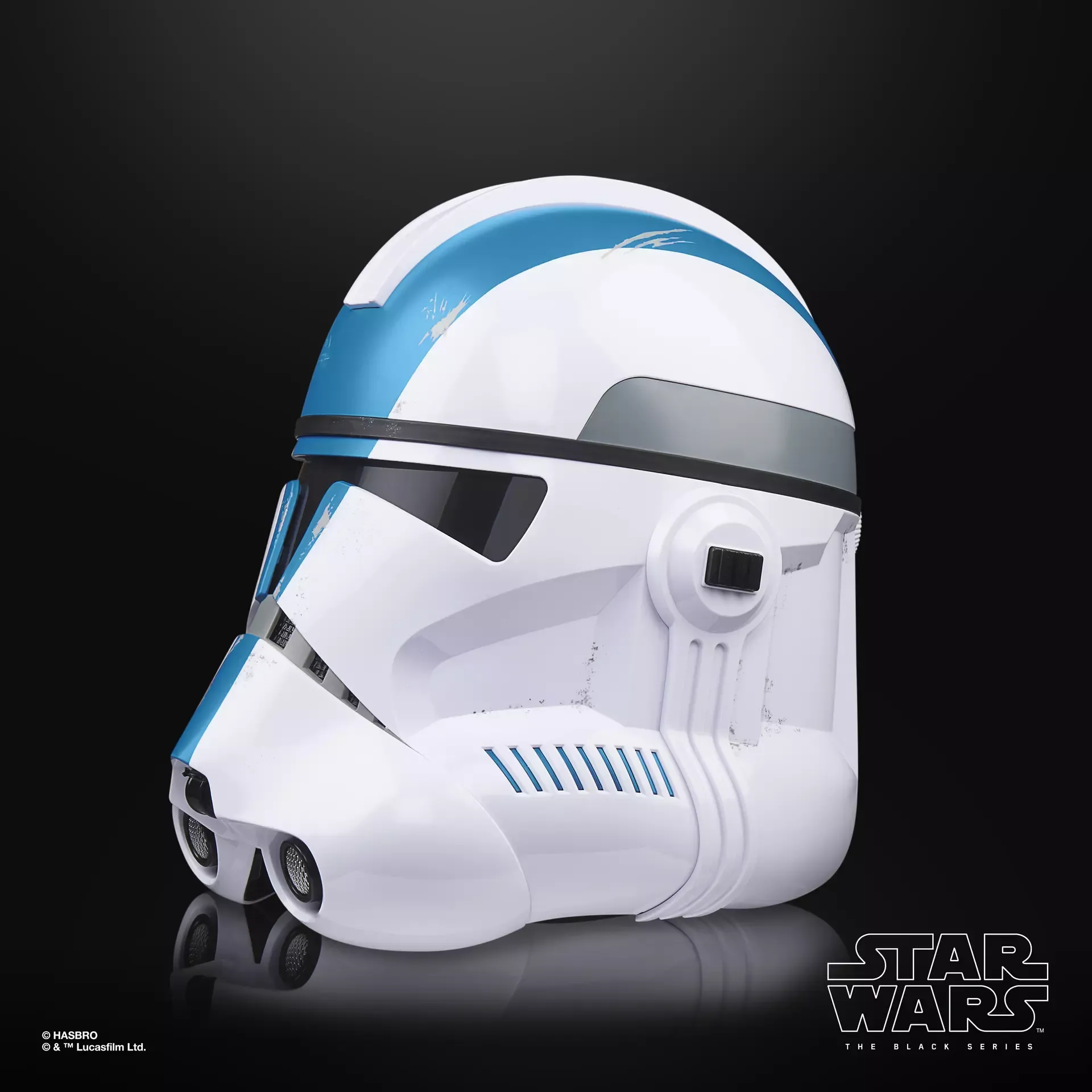 star wars – clone trooper (501st legion) electronic helmet - slika 3