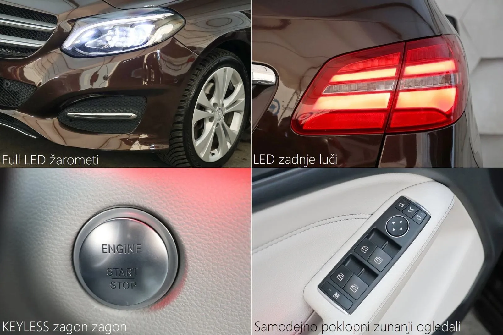 mercedes-benz b 200d 7g-dct urban 136km full led navi kamera - slika 19