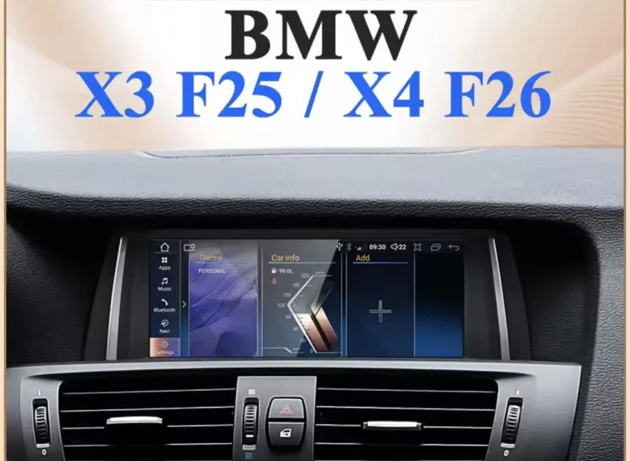 original multimedija za bmw x3 f25 x4 f26 android carplay kamera ekran - slika 14