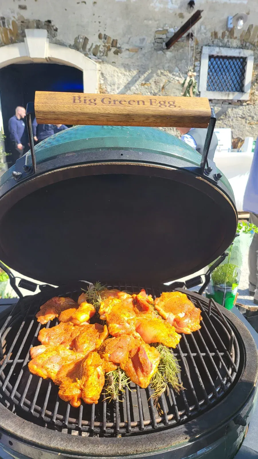 big green egg large (orginal kamado roštilj) - slika 9