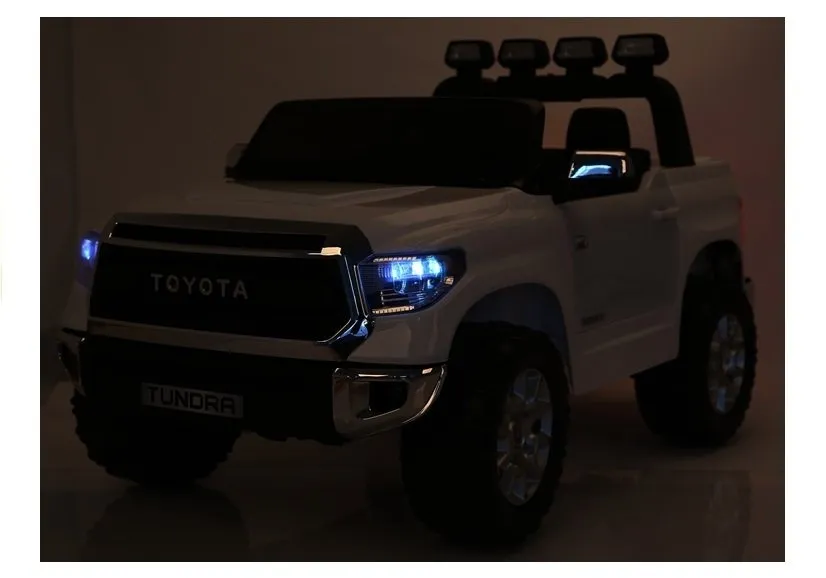 licencirani auto na akumulator toyota tundra - dvosjed - bijeli - slika 6