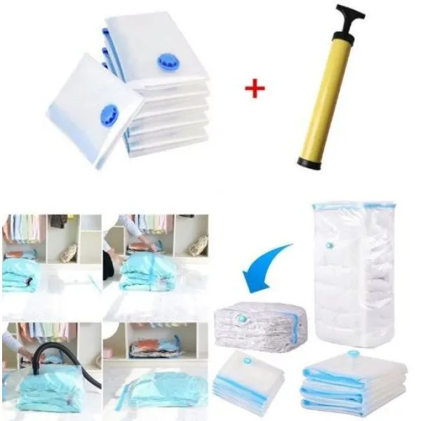 (8djelni paket) vakum vreće razne veličine gratis pumpa - slika 2