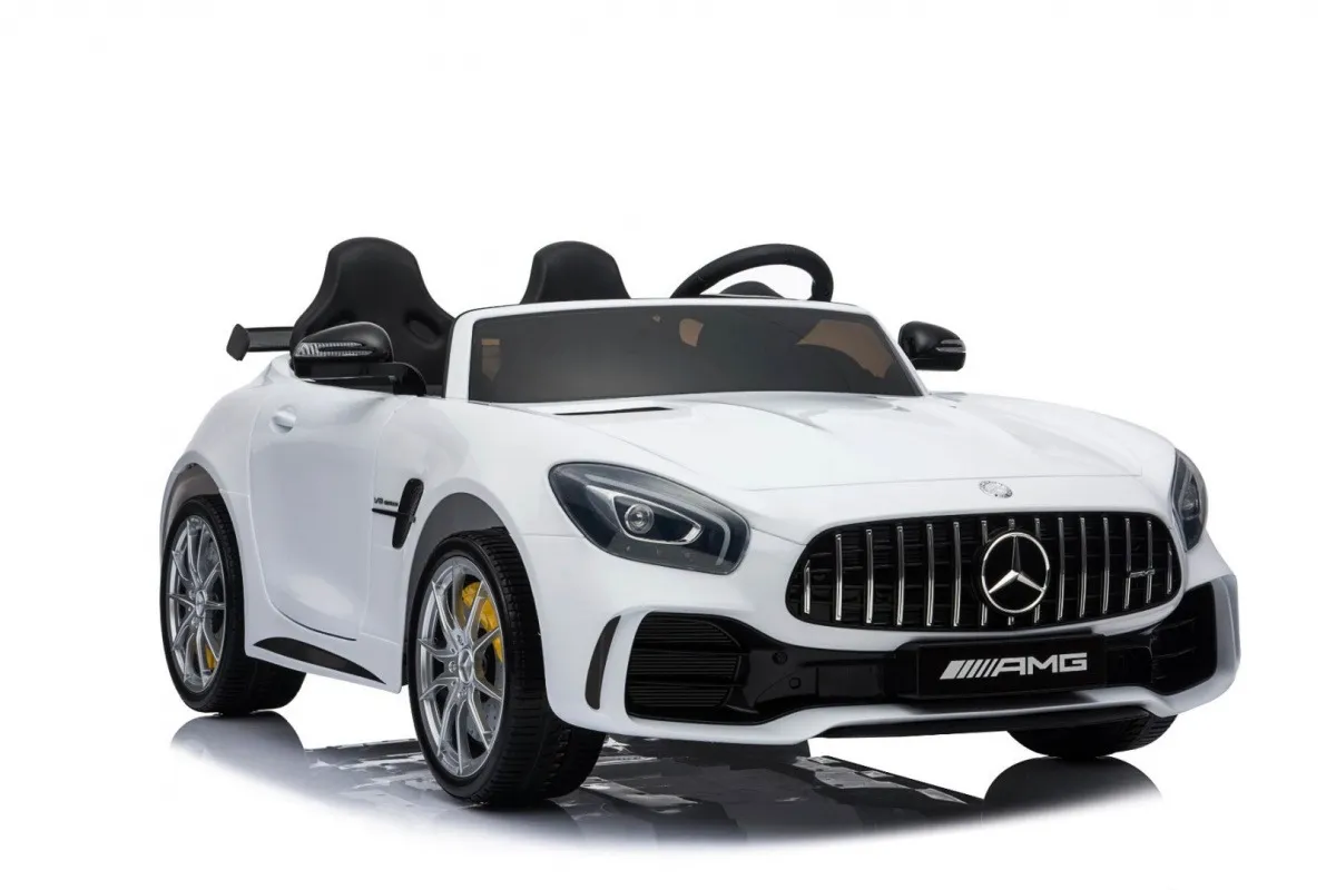 licencirani auto na akumultor mercedes benz gt r 4 x 4 – bijeli - slika 10