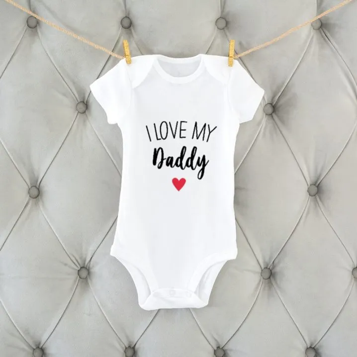 bodi za bebe- i love my daddy - slika 2