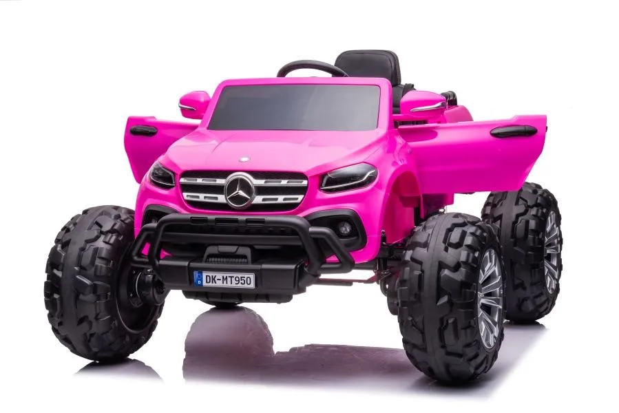licencirani auto na akumulator mercedes dk-mt950 4x4 - rozi - slika 4