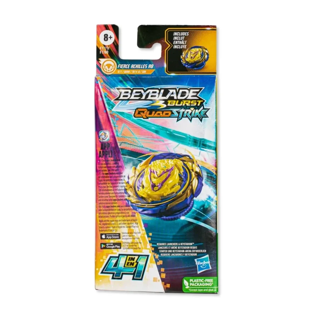 Beyblade Burst QuadStrike – Fierce Achilles A8 - Zagreb