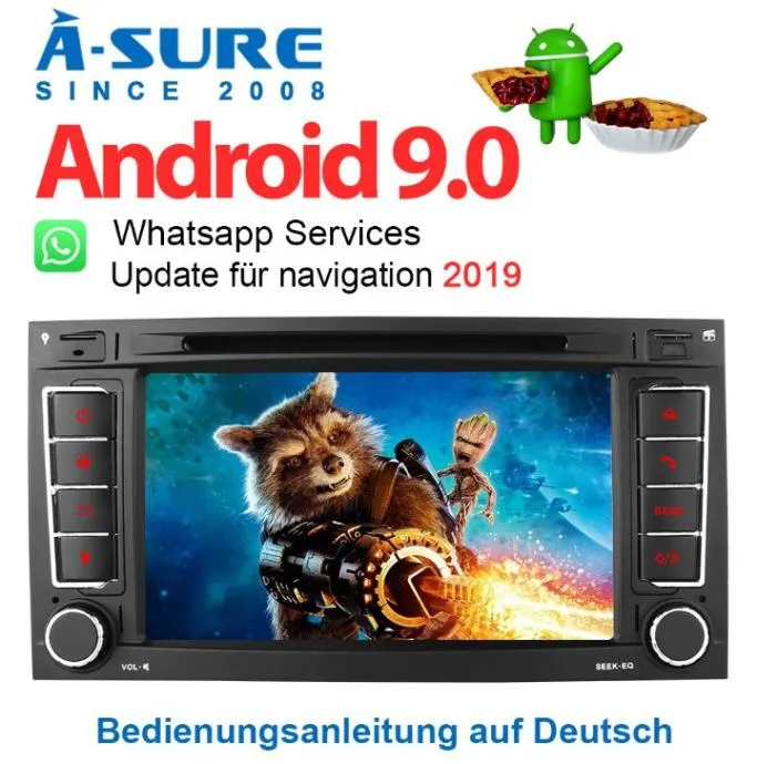 original android touareg t5 transporter 2din radio - slika 4