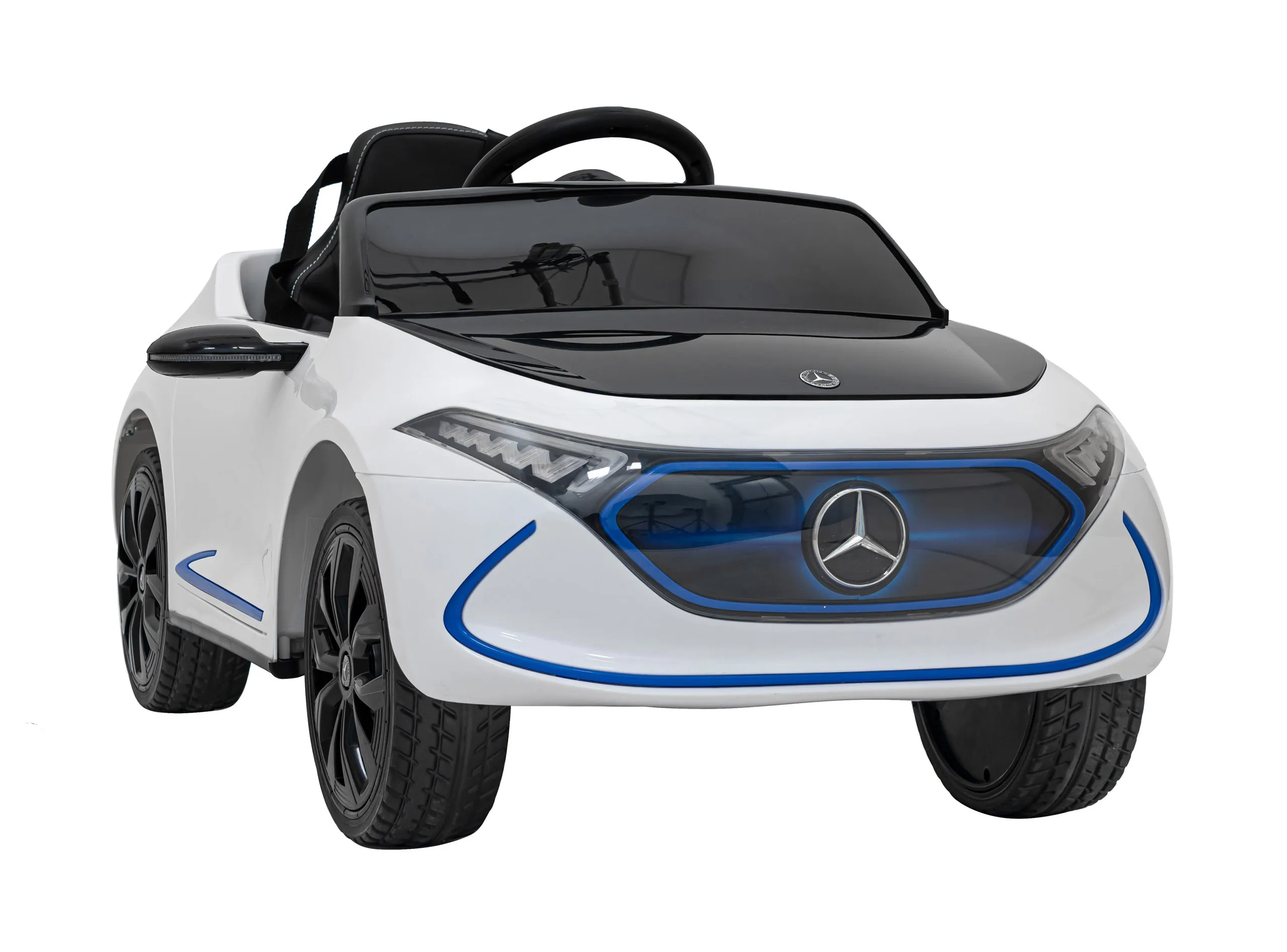 Licencirani auto na akumultor Mercedes Benz AMG EQA - bijeli - Mursko Središće