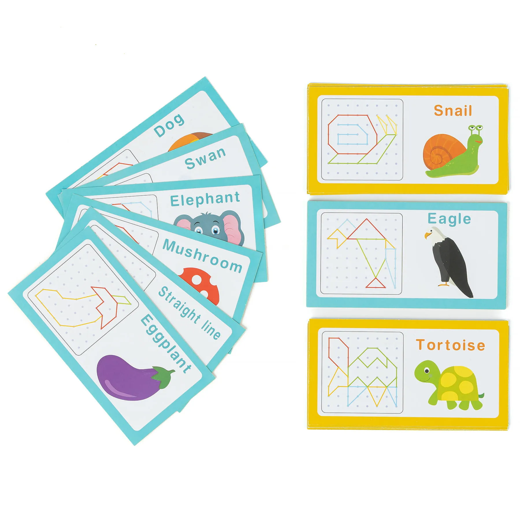 montessori edukativna slagalica geoboard za djecu i odrasle - slika 2